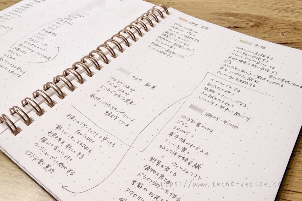 ウィッシュリスト100の下書き