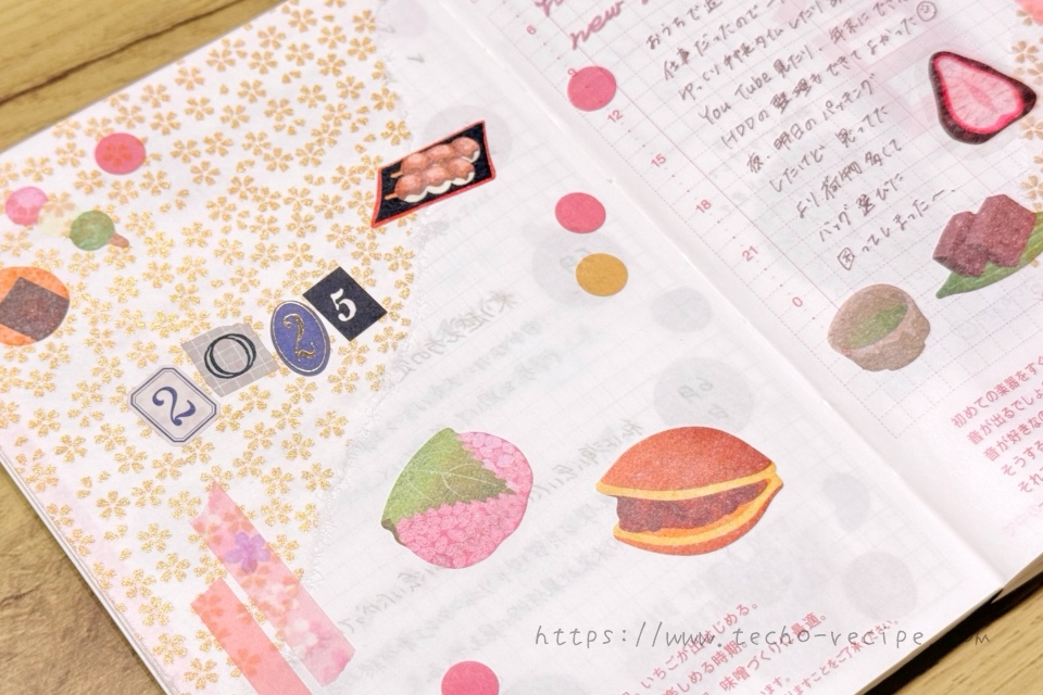 1月の扉ページデコ