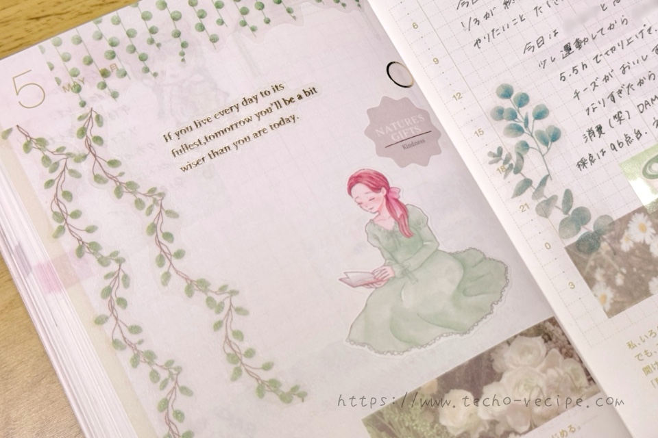 5月の扉ページデコ