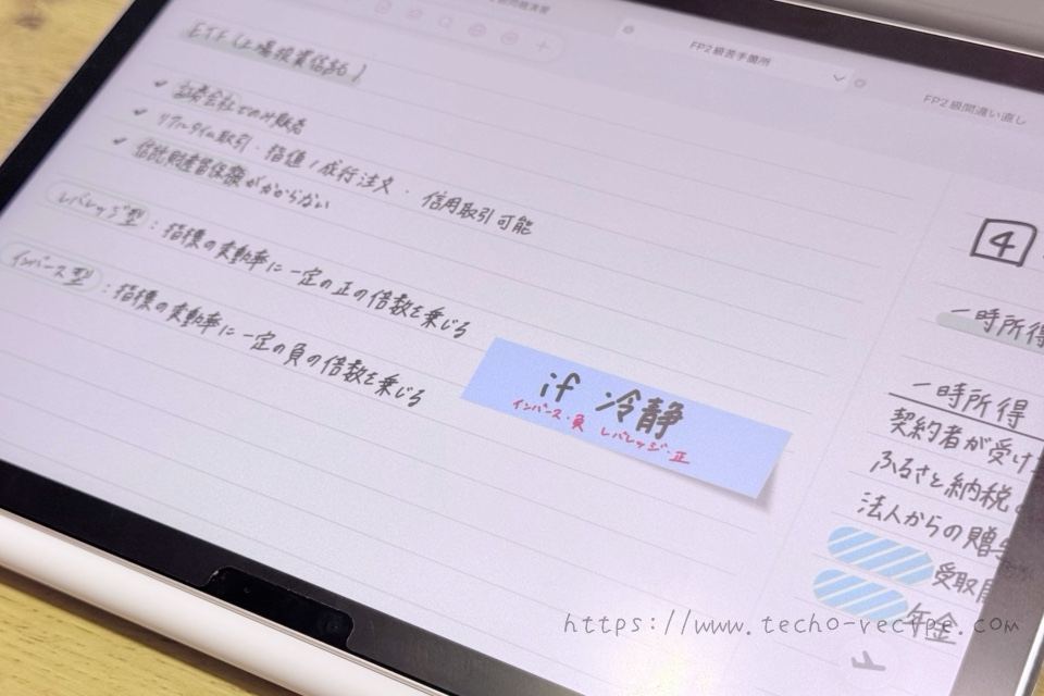 FP2級語呂合わせの例
