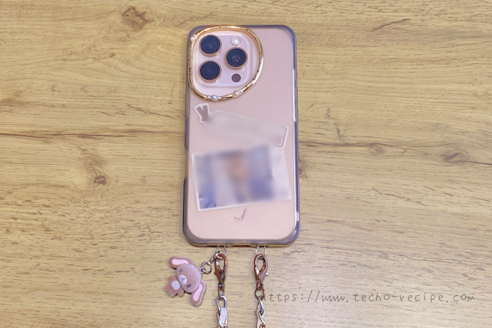 スマホにつけた例